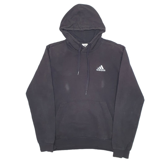 Mens Black Adidas Crewneck Jumper