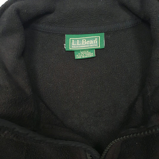 Mens Black L.L.Bean Gilet Jumper