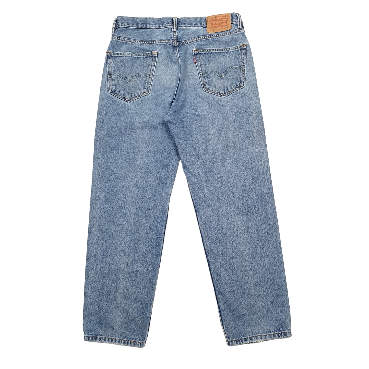 Levis 550 Relaxed Fit Jeans W34 L30 Blue