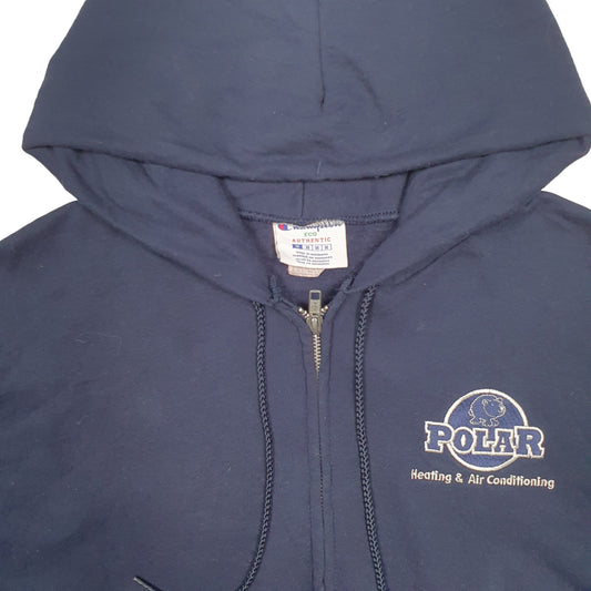 Mens Blue Champion Polar Full Zip Jumper