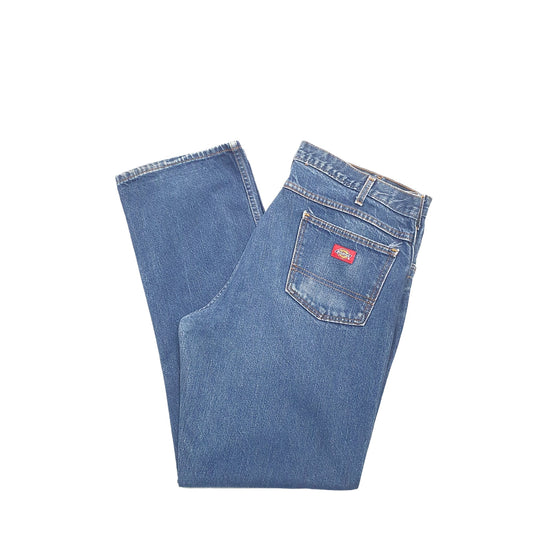 Dickies Relaxed Regular Fit Jeans W38 L32 Blue