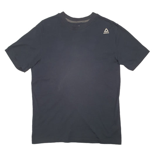 Reebok Short Sleeve T Shirt Black