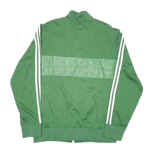 Mens Green Adidas Portland Timbers Soccer Training Track Active Full Zip Jumper