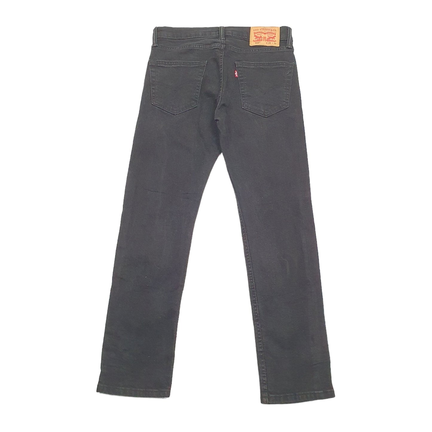 Levis 502 Regular Fit Jeans W29 L30 Black