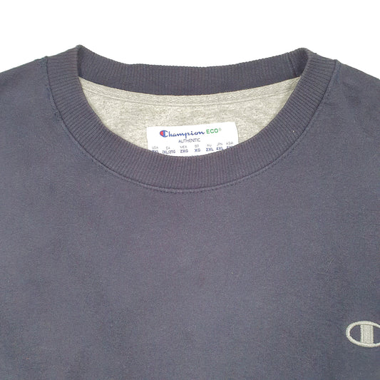 Mens Navy Champion Crewneck Jumper