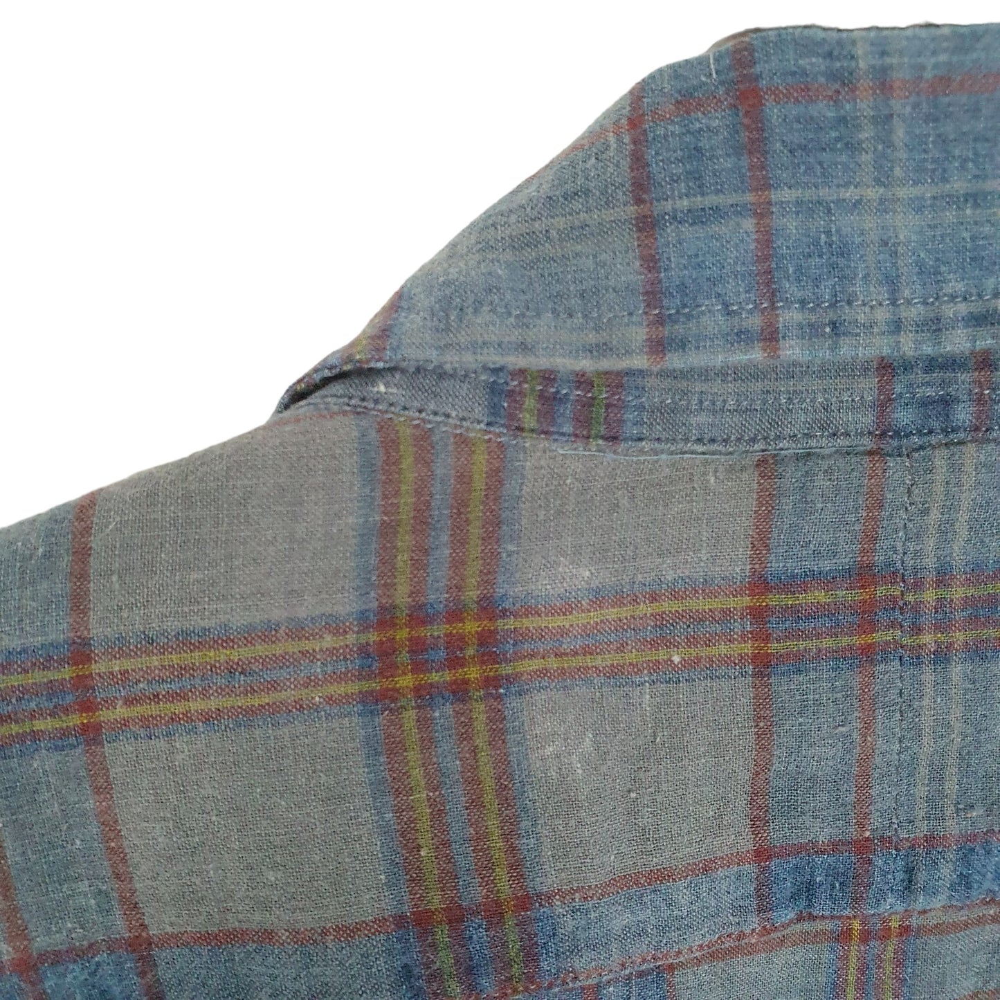 Ralph Lauren G.I Short Sleeve Regular Fit Check Shirt Blue