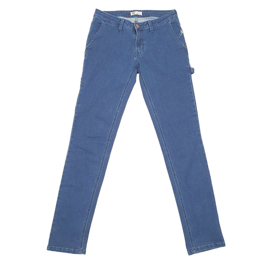 Dickies Carpenter Skinny Fit Jeans UK12 Blue