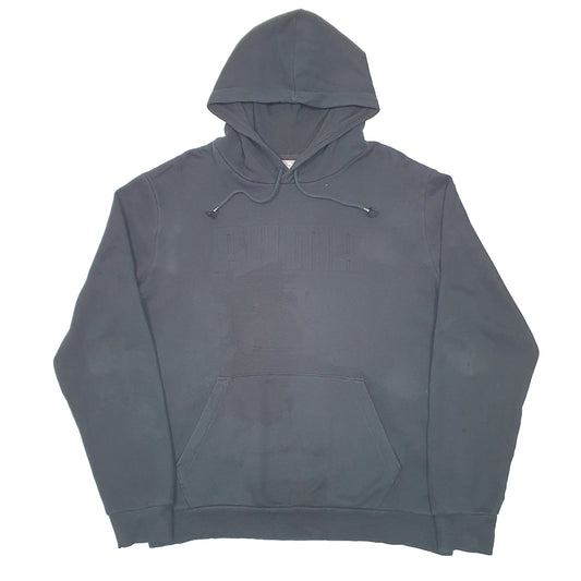 Mens Black Puma Hoodie Jumper