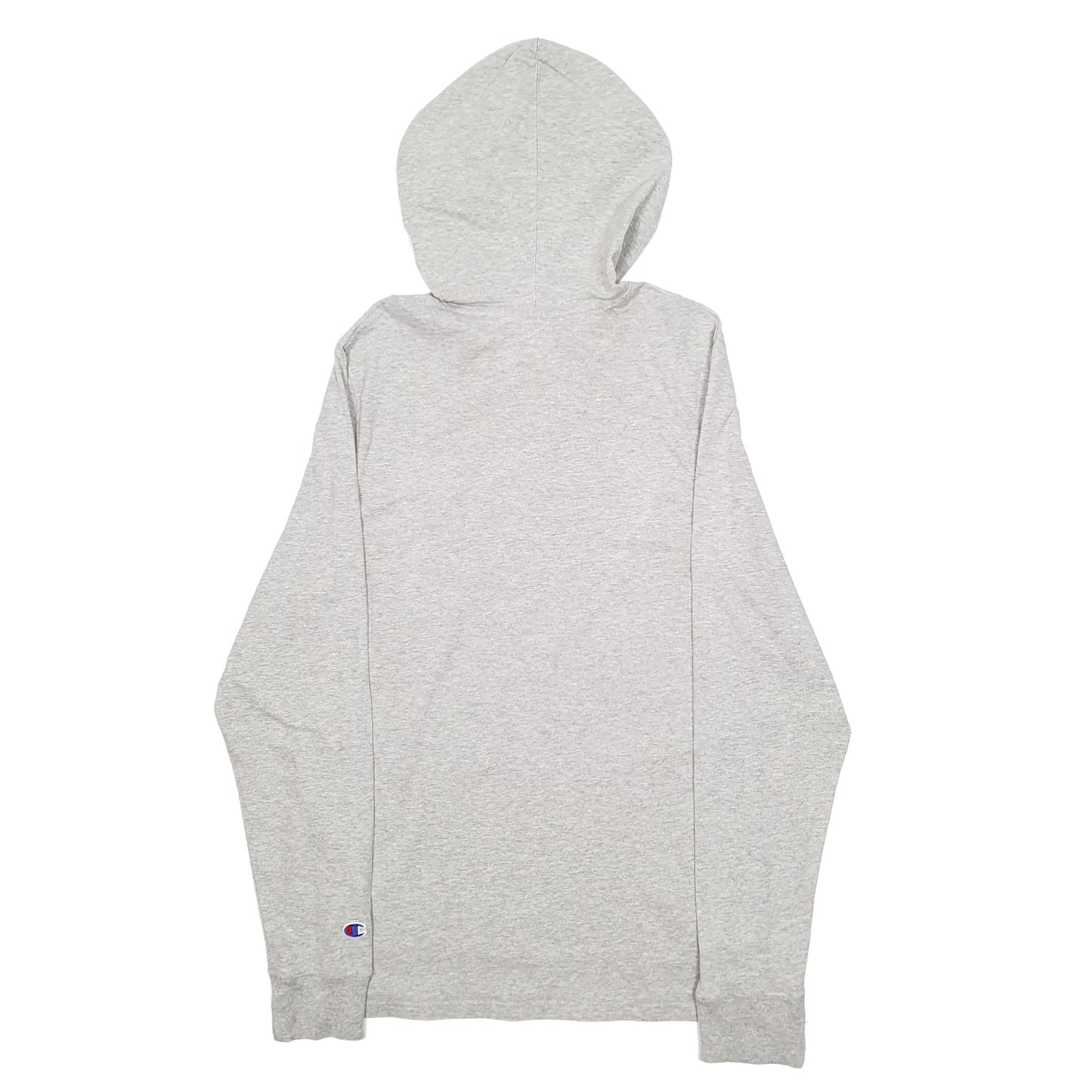 Mens Grey Champion Hoodie Jumper
