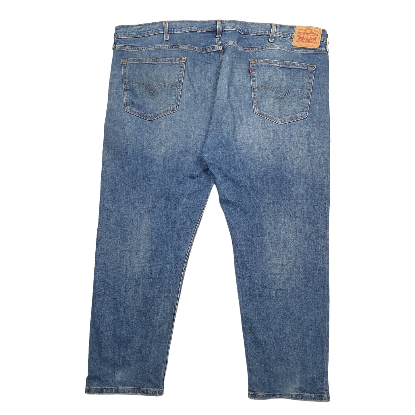 Levis 502 Regular Fit Jeans W48 L30 Blue