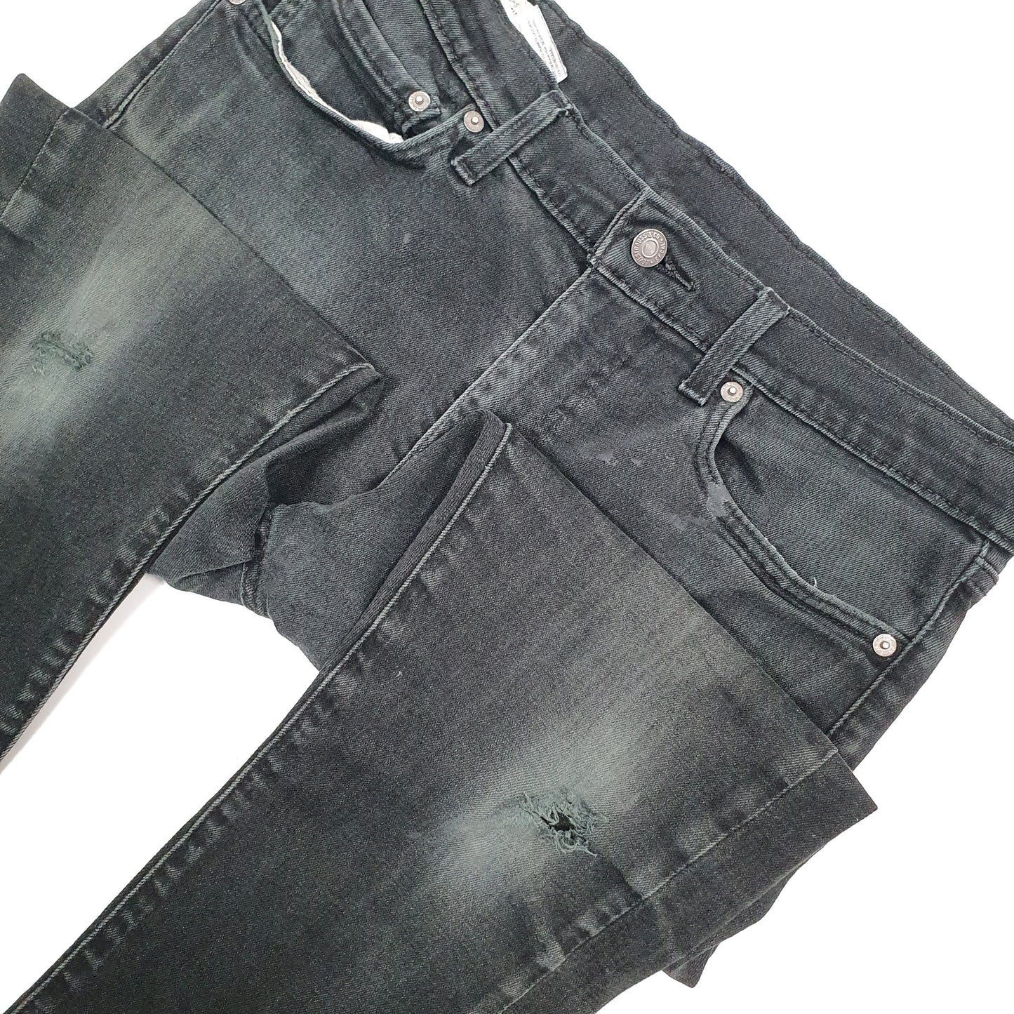 Levis 510 Skinny Fit Modern Big E Jeans W34 L30 Black