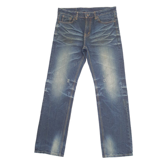 Mens Blue Levis 505 JeansW34 L32