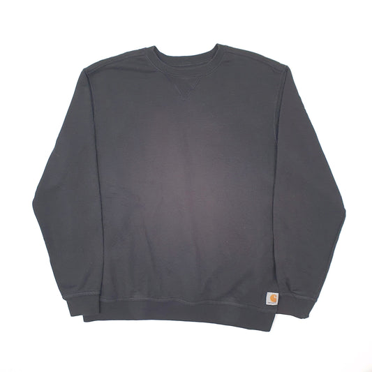 Mens Black Carhartt Crewneck Jumper