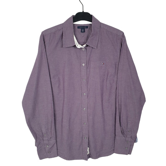 Womens Purple Tommy Hilfiger Long Sleeve Shirt