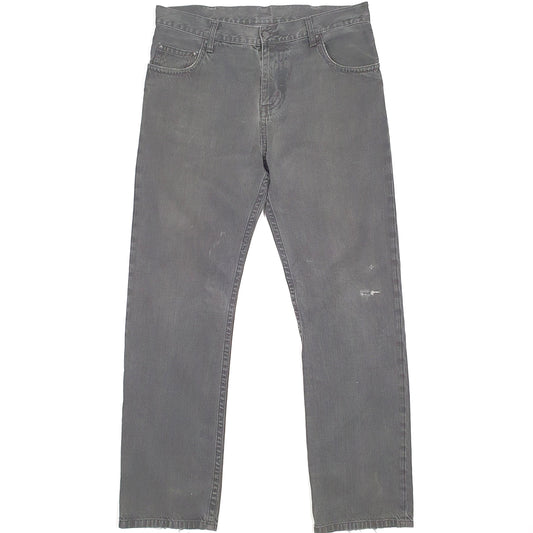 Carhartt Casual Slim Fit Jeans W34 L32 Grey
