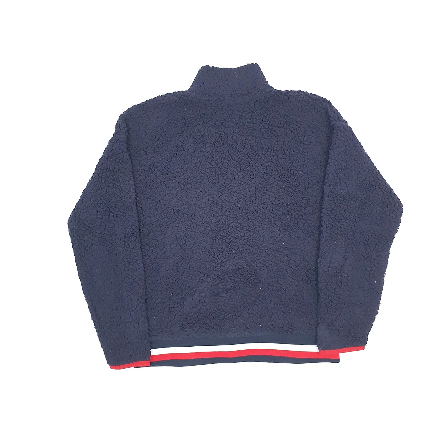 Tommy Hilfiger Sport Retro Pile Quarter Zip Fleece S Navy