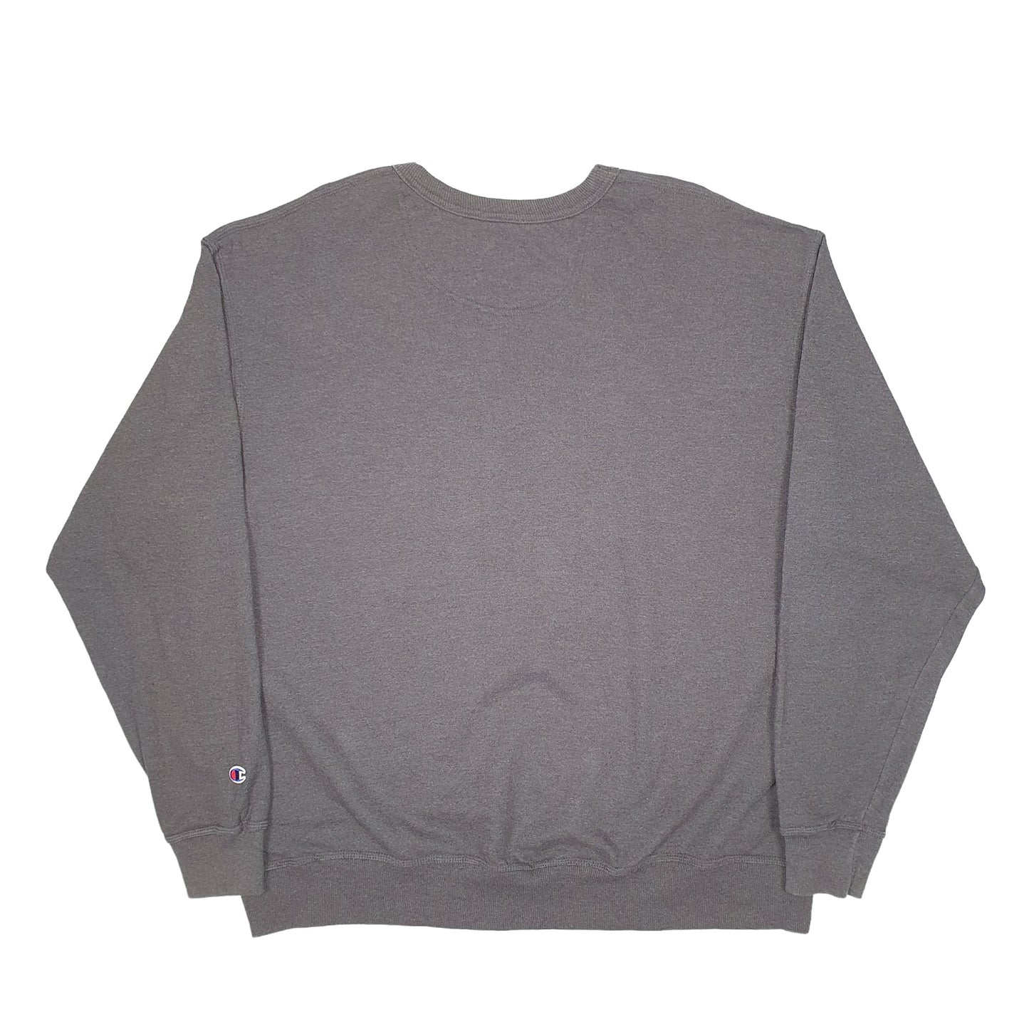 Mens Grey Champion Crewneck Jumper