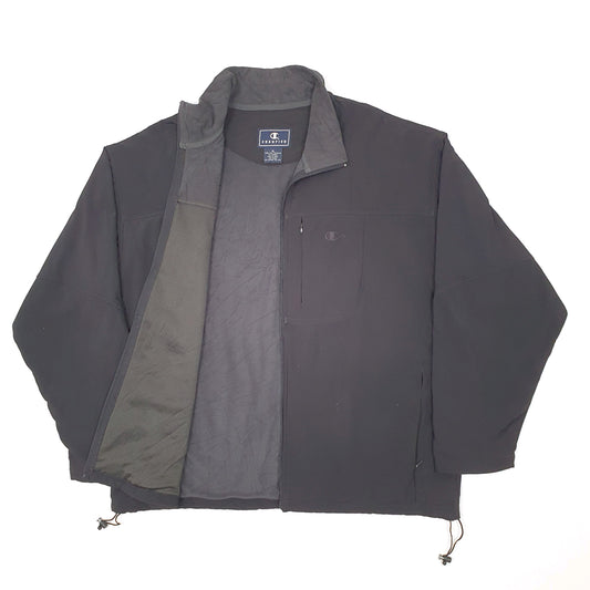 Mens Black Champion Coat