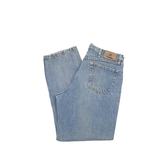 Wrangler Casual Regular Fit Relaxed Jeans W36 L29 Blue