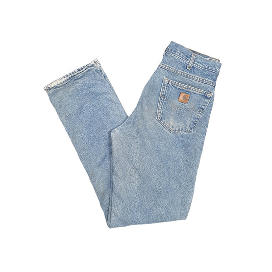 Carhartt Casual Regular Fit Lined Jeans W32 L35 Blue