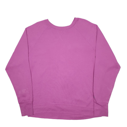 Womens Pink Champion Crewneck Jumper