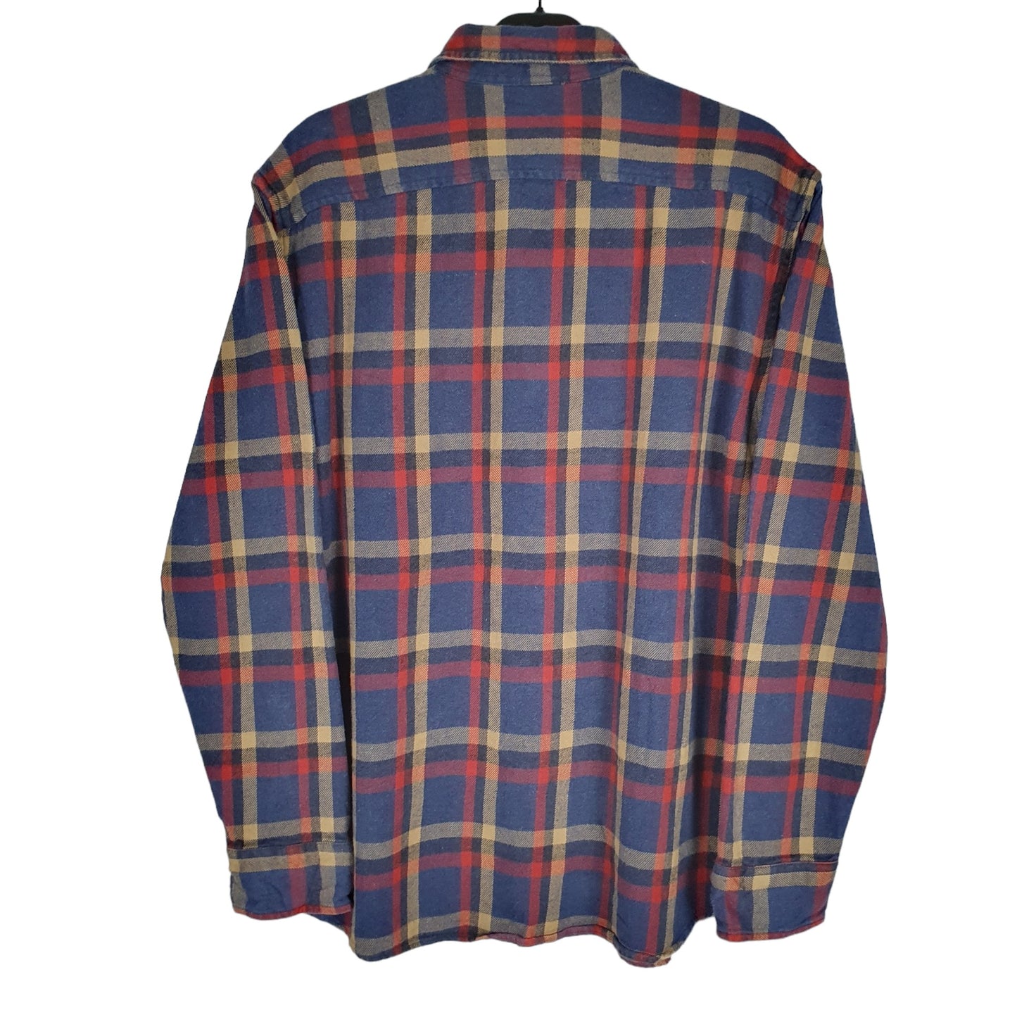 Grayers Flannel Shacket Long Sleeve Regular Fit Check Shirt Blue