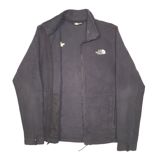 Mens Black The North Face Full Zip Jumper