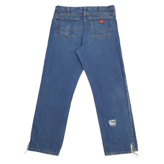Mens Blue Dickies Carpenter JeansW38 L32