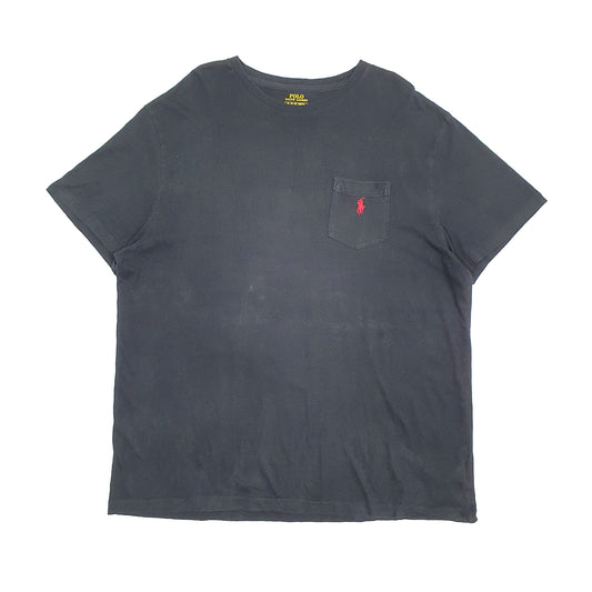 Mens Black Ralph Lauren Short Sleeve T Shirt
