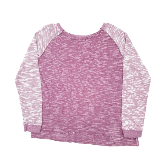 Womens Purple Champion Crewneck Jumper