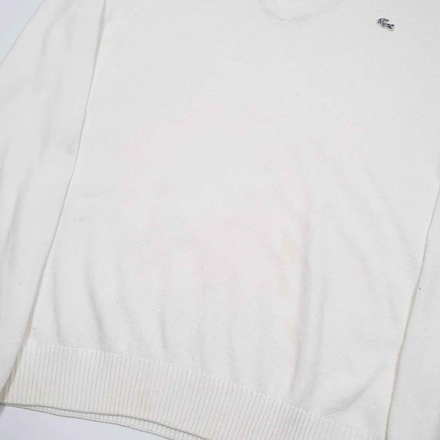 Lacoste V Neck M White