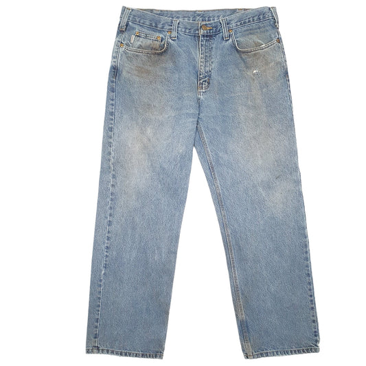 Mens Blue Carhartt Casual JeansW36 L30