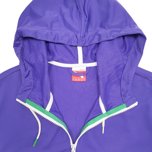 Mens Green Puma Full Zip Jumper