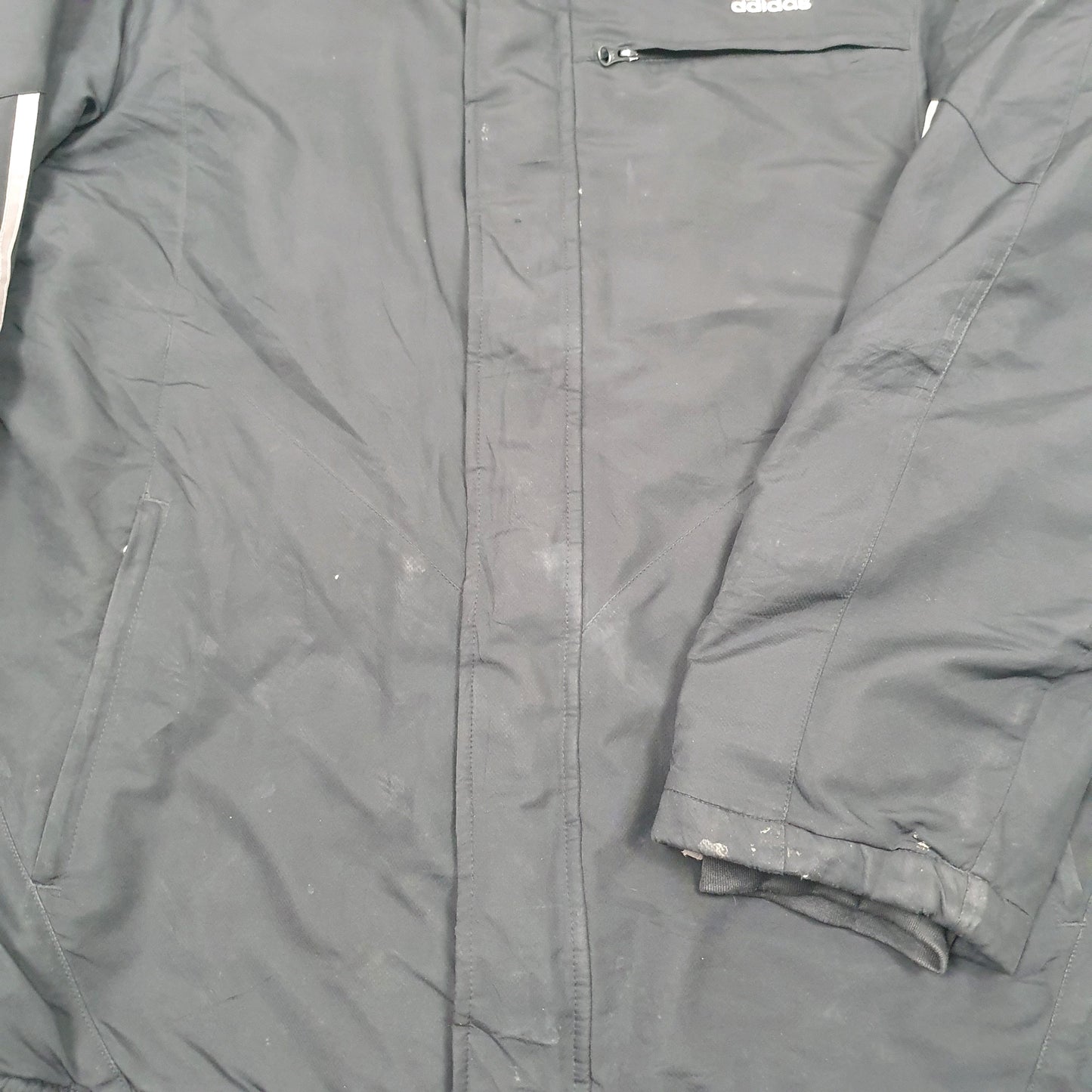 Mens Adidas Clima365 Puffer Jacket Black