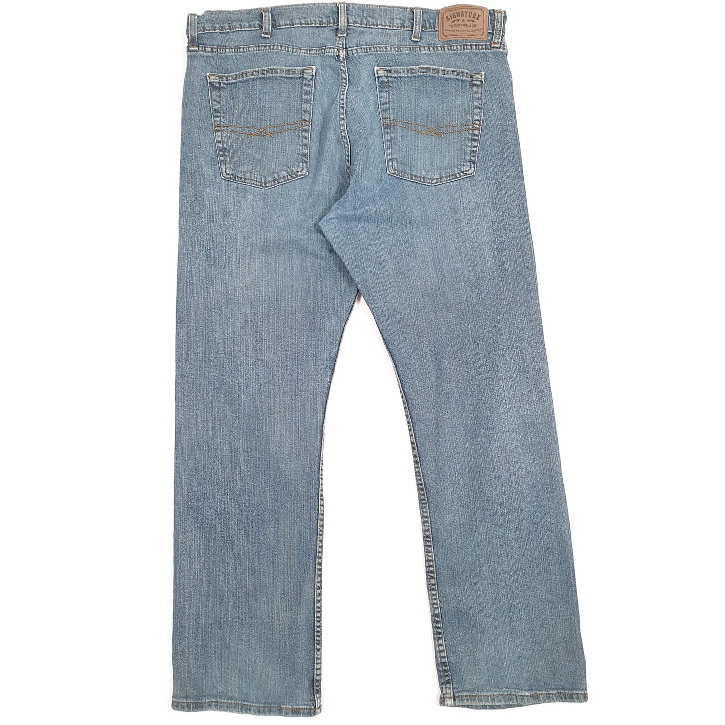 Levis Signature Straight Fit Jeans W40 L31 Blue