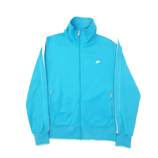 Womens Blue Nike Full Zip Jumper