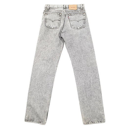 Levis 505 Regular Fit Jeans W31 L32 Grey