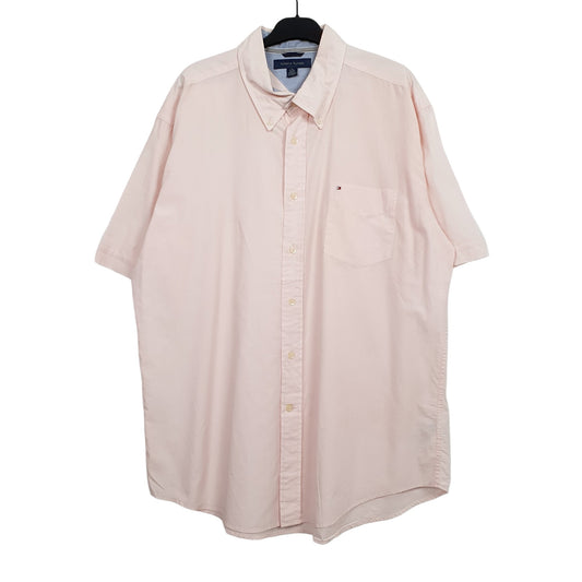 Pink Tommy Hilfiger Short Sleeve Shirt