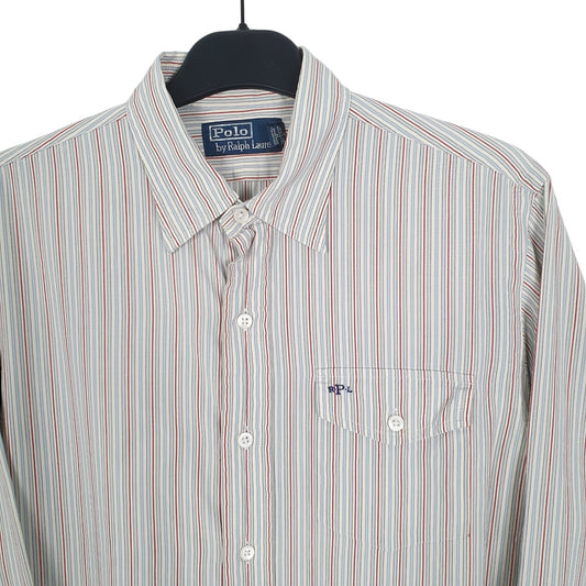 Ralph Lauren Long Sleeve Regular Fit Striped Shirt Beige