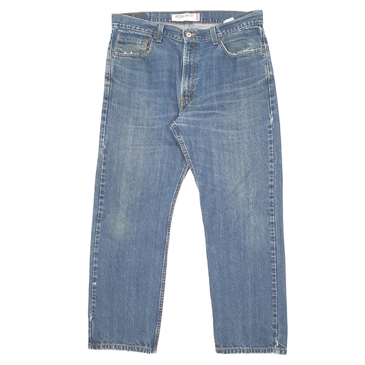 Levis 505 Regular Fit Jeans W36 L30 Blue