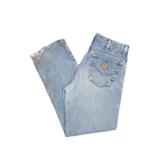 Carhartt Casual Regular Fit Lined Jeans W32 L32 Blue