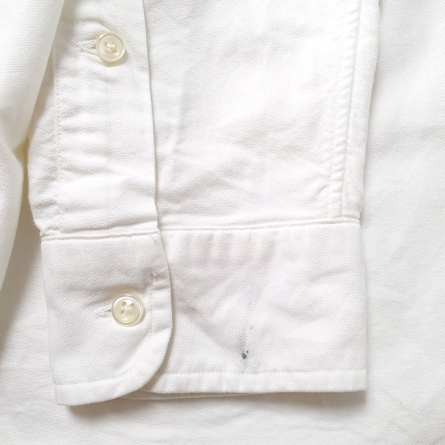 Mens White Ralph Lauren Long Sleeve Shirt