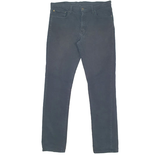 Levis 511 Slim Fit Jeans W36 L34 Black