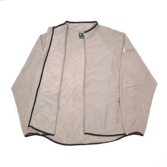 Adidas Full Zip Fleece XL Beige
