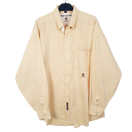 Tommy Hilfiger Long Sleeve Regular Fit Shirt Yellow