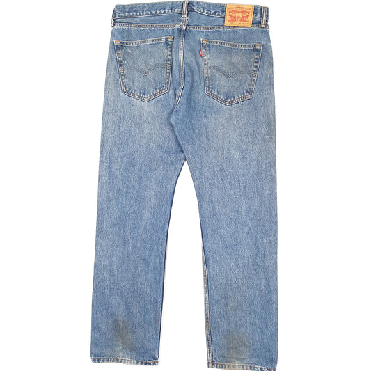 Mens Blue Levis 505 JeansW36 L32