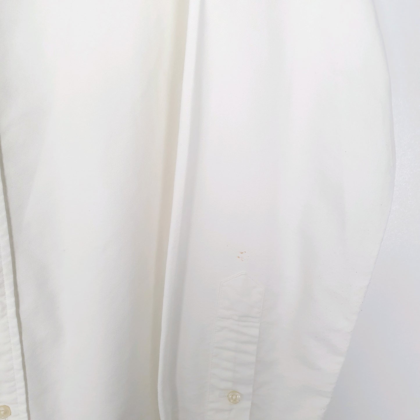 Polo Ralph Lauren Long Sleeve Custom Fit Shirt White