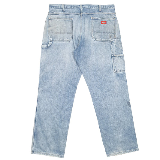 Mens Blue Dickies Carpenter JeansW38 L32