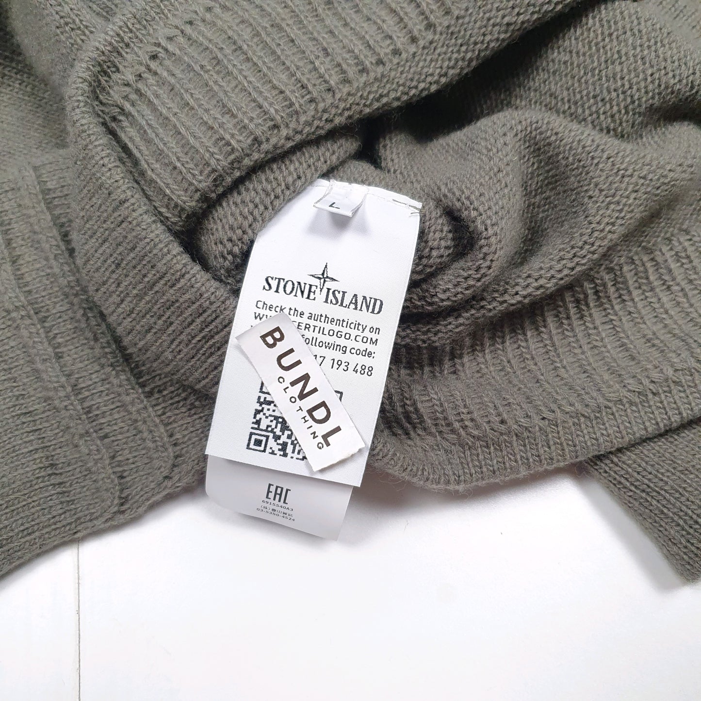 Stone Island Crewneck L Green