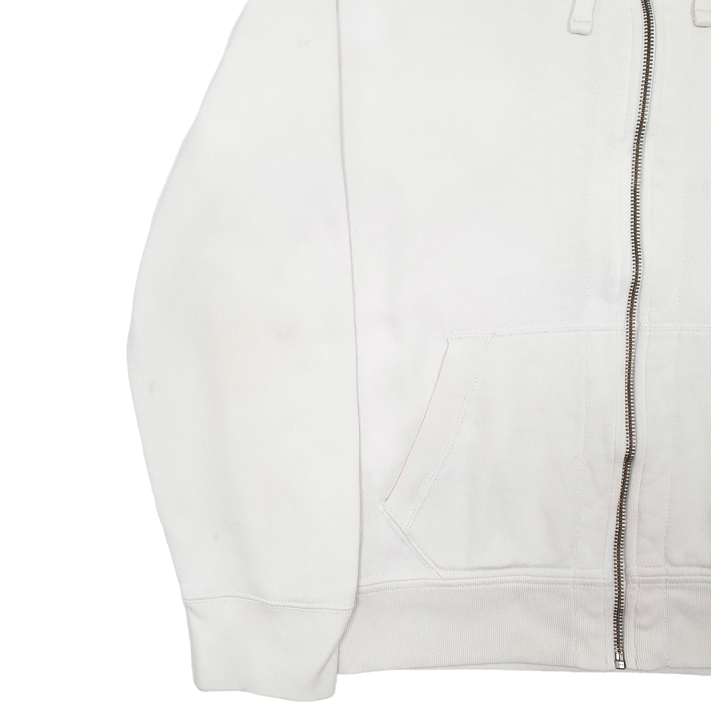 Mens White Polo Ralph Lauren Hoodie Full Zip Jumper